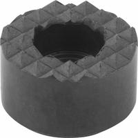 KIPP Counterbored Insert w/Flat Face: 20 mm Dia, 5.5 mm Bore Dia, 10 mm Ht, Serrated (MPN K0385.12010). Key specifications — Brand: KIPP.