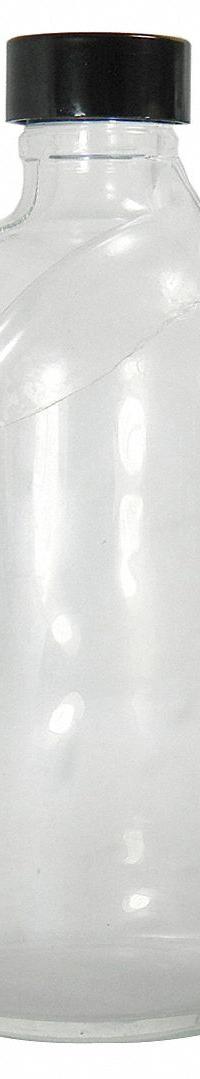QORPAK Sampling Bottle: 480 mL, Colorless, 28-400, Phenolic, 12, PolyCone, Type III (MPN GLC-02219). Key specifications — Body Color: Colorless; Pre-Cleaned: None; Body Material: Soda Lime Glass; Brand: QORPAK; Screw Closure Size: 28-400; Graduated: No; USP Specification: Type III; Closure Attached: Attached.
