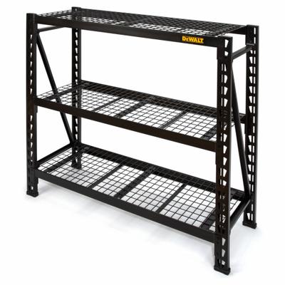 DEWALT Bulk Storage Rack: Standalone, Light-Duty, 49 5/8 in x 18 in x 48 in - Light-Duty Lock-Beam Wire Decking Bulk Racks