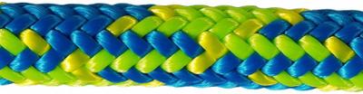 ALL GEAR Rigging and Climbing Rope: Double Braid, 7/16 in Dia, 630 lb Working Load Limit - Rigging & Climbing Rope