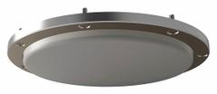 LED Surface Mount Fixture: 4,400 lm, 5000K, 42 W, 120/277V AC, 304 Stainless Steel, 1 ft Lg (MPN 042VR50CLYVLSSUR00000001). Key specifications — Voltage: 120/277V AC; NEMA Enclosure Rating: 1; Housing Material: 304 Stainless Steel; Color Temperature: 5000K; Brand: SHAT-R-SHIELD; Emergency Battery Backup: No.