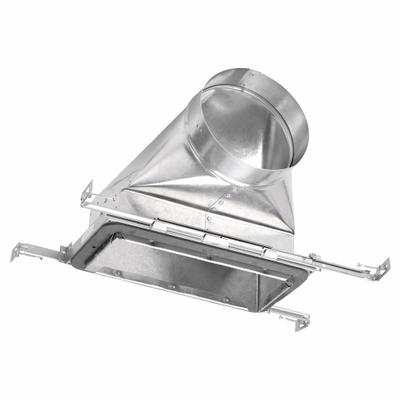 SPEEDI-BOOT Vent Boot Hanger: 90° Boot Boot, 6 in Dia. 6 in H x 6 in W Collar Size - Vent Boots