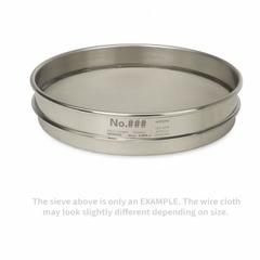 ADVANTECH Standard Stainless Steel Cloth Test Sieve: Stainless Steel, 8 in Outside Dia, 1 5/8 in Ht (MPN 500SS8H). Key specifications — Screen Material: Stainless Steel; Brand: ADVANTECH; Frame Material: Stainless Steel; Standards: ASTM E11; US Standard Screen Size: #500.