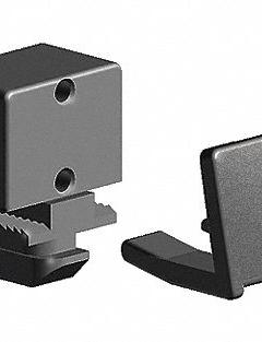Clip Block: For Std Panel, Unfinished, Black, Polyamide, Metric, Fath 20 Series (MPN 094311). Key specifications — Brand: FATH INC.; Includes Fasteners: No; Finish: Unfinished; Material: Polyamide; Product Type: Clip Block; Compatible Series: 20 Series.