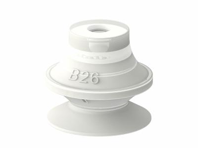 PIAB Vacuum Pad: Plain Pad without Adapter - Bellows Type Packaging Industry Vacuum Pads