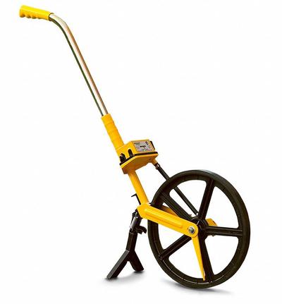 TRUMETER Measuring Wheel: 99,999 m Range, Fixed Handle Handle, Single Wheel, Road Measuring - Rail Track Measuring Wheels
