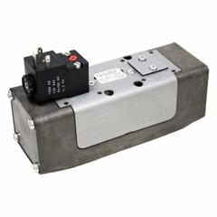 AVENTICS Solenoid Air Control Valve: Series CERAM, Single Solenoid, Five-Way / Two-Position, 110V AC (MPN R432006238). Key specifications — attr1076671: Internal Pilot; attr1076694: Spring Return; attr1076684: Non-Locking; attr1076708: 110V AC.