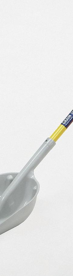 SKILCRAFT Scoop Shovel: Std Scoop, 2 Ribs, Plastic, #12 Blade Size, 14 1/4 in Blade Wd, 12 ga Gauge (MPN 5120-01-611-8078). Key specifications — attr979006: Plastic; attr979016: Scoop Shovel; attr987921: #12; attr979009: SKILCRAFT; attr979010: Yellow.