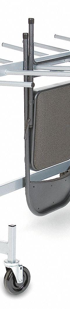 RAYMOND PRODUCTS Chair and Table Cart: 400 lb, 63 in L x 32 in W x 42 in H, For 36 Chairs, Gray (MPN 940). Key specifications — Frame Color: Gray; Brand: RAYMOND PRODUCTS; Caster/Wheel Configuration: (4) Swivel.