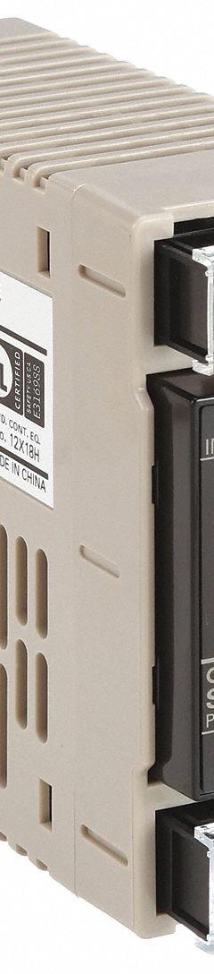OMRON DC Power Supply: DIN Rail, 60 W Output Power - Rated, 2.5 A Current - Output, Single Phase (MPN S8VS-06024A). Key specifications — attr1044898: Single; attr1044874: Plastic; attr1044879: 100 to 240V AC; attr211400: OMRON.