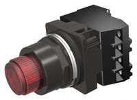 SIEMENS Illuminated Push Button: Illuminated, Extended Profile, Non-Metallic, 30 mm, 1NO/1NC (MPN 52BT6G2AB). Key specifications — Brand: SIEMENS; Action: Momentary; Series: Class 52; Push Button Material Type: Non-Metallic.