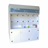 AIRCLEAN SYSTEMS Ductless Fume Hood: AirClean Systems, 48 in Overall Wd, 54 in Overall Ht, White (MPN AC4000). Key specifications — Assembly: Fully Assembled; Brand: AIRCLEAN SYSTEMS; Base/Stand Included: Yes; Blower Included: Yes; Work Surface Included: Yes.