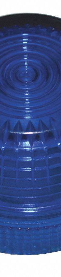 EATON Pilot Light Lens: 30 mm Panel Mounting Hole Dia, Blue, Fresnel, Incandescent/LED, HT800 (MPN HT8LB). Key specifications — Brand: EATON; Compatible with Series: HT800; Lens Material: Plastic.