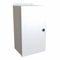 HAMMOND Electrical Enclosure: Steel, 14 in x 8 in x 6 in, NEMA 12/13/3R/4, w/Panel, Solid Cover (MPN EJ1486LG). Key specifications — Closure Method: Latches; Brand: HAMMOND; Knockouts: Not Included.
