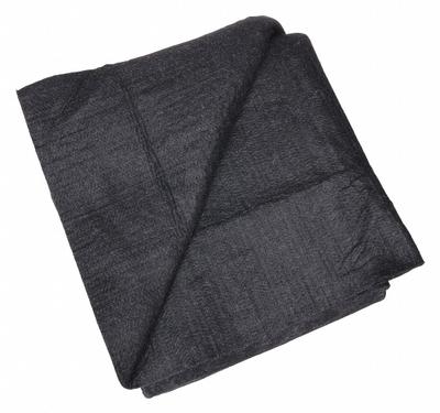 STEINER Welding Blanket: Carbon Fiber, 4 ft Wd, 6 ft Lg, Black - Heavy-Duty Carbonized-Fiber Welding Blankets