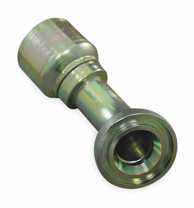 AEROQUIP Hydraulic Flange Fitting: 1 1/4 in Hydraulic Hose I.D. - Crimpable 45° Elbow, Hydraulic Flange Fittings