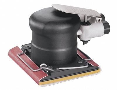 DYNABRADE Air Sheet Sander: Orbital, 0.15 hp, 9 cfm, Non-Vacuum, 20,000 RPM Max - Sheet Sanders