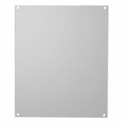 HAMMOND Enclosure Panel: Back Panel Panel, 8.25 in Overall Ht, 6.25 in Overall Wd, Steel, Powder (MPN N1JP108). Key specifications — Panel Style: Back Panel; Brand: HAMMOND; Finish: Powder; Manufacturer Part Number: N1JP108; Material: Steel.