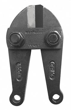 WESTWARD Replacement Bolt Cutter Head: For 9/16 in Max Dia Soft Steel, For 1/2 in Max Dia Hard Steel (MPN GGS_74499). Key specifications — attr308360: 493V69; attr324820: WESTWARD.