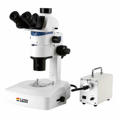LAXCO, INC Microscope: Stereo, Trinocular, 0.8X to 10X, 23 mm Optical Field of View - Stereo Microscopes