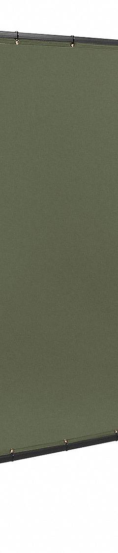 STEINER Welding Screen: Cotton Duck, 4 ft Ht, 6 ft Wd, Olive Green, 1 in Frame, Olive Green (MPN 501HD-4X6). Key specifications — Brand: STEINER; Screen Material Type: Cotton Duck.