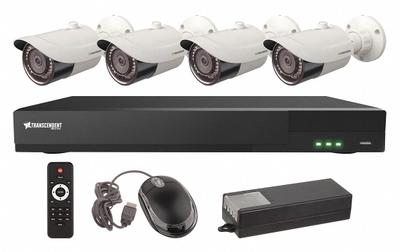 VITEK Video Surveillance Digital Systems: Bullet, 4 Cameras Included, 2.8 mm Max Focal Lg - Video Surveillance Digital Systems w/ Cameras