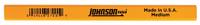 JOHNSON Carpenter's Pencil: Medium, Yellow Body Color (MPN CPB-12). Key specifications — attr1270078: Gray; attr1270103: JOHNSON; attr1270104: Cedar Basswood; attr1270106: Flat.
