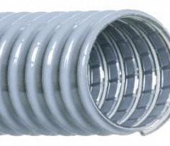 Industrial Ducting Hose: 1 1/4 in Hose Inside Dia., 50 ft Hose Lg, 45 psi, 0.9 in Bend Radius (MPN 0354-0125-0001). Key specifications — Temp. Range: -20° to 150°F; Brand: HI-TECH DURAVENT.