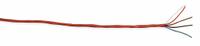 CAROL Fire Alarm Cable: 1,000 ft Cable Lg, Plenum, Plenum, PVC, PVC, Red, PVC, 4 Conductors, 0 Pairs (MPN E3504S.41.03). Key specifications — Brand: CAROL; Conductor Gauge: 18 AWG; Jacket Material: PVC; Solid/Stranded: Solid.