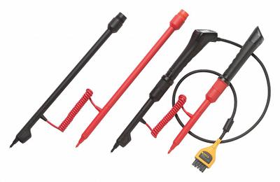 FLUKE Intelligent Test Probe Set: Black Probe/Red Probe - Battery Capacity Analyzer Accessories