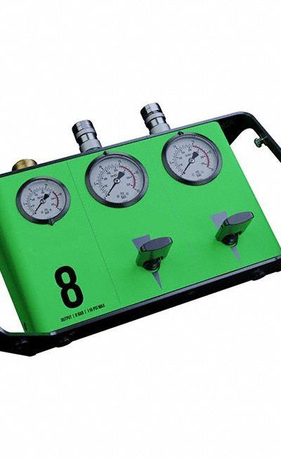 SIMPLEX Deluxe Dual Deadman Controller: Deluxe Dual Deadman Controller, BC12A - Lifting Bag Valves