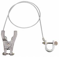 APPROVED VENDOR Bonding and Grounding Wire: C-Clamp/Hand Clamp, 3 ft, Uninsulated, Bare (MPN 18228). Key specifications — Conductor Material: Carbon Steel; Connector Types: C-Clamp; Clamp Opening Span: C-Clamp 3/4 in; Brand: APPROVED VENDOR; Wire Length: 3 ft; Manufacturer Part Number: 18228.