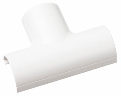 D-LINE Tee: D-Line Micro+ Raceway 0.78 in x 0.39 in (20x10mm) Item 60WA67, 60WA61 and 60WA62 - Tees for Nonmetallic Single-Channel Raceways