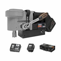 HOLEMAKER TECHNOLOGY Cordless Magnet Drill: Permanent Magnet, 270 RPM – 430 RPM, Brushless Motor (MPN 805046-025US). Key specifications — attr1254030: Brushless; attr1254036: No; attr1254018: No.