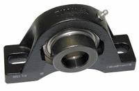 TIMKEN Pillow Block Bearing: 2 3/16 in Bore, Cast Iron, Eccentric Collar, 2 1/2 in Shaft Ht (MPN RAS 2-3/16). Key specifications — Brand: TIMKEN; Mounting Bolt Size: 5/8 in; System of Measurement: Inch.