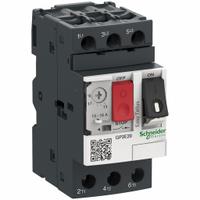 SCHNEIDER Manual Motor Starter: Non-Reversing, 3 Poles, 18 A, Thermal Protection, Push Button (MPN GP2E20). Key specifications — Maximum Voltage Rating: 690V AC; Brand: SCHNEIDER; Thermal Units Required: None (Starter Includes Integrated Thermal Units); Frame Size (Width): 45mm.