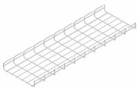CABLOFIL Wire Mesh Cable Tray: 12 in Wd, 2 in Ht, 10 ft Lg, 47 lb, Steel, Zinc Plated (MPN CF54/300EZ). Key specifications — Material: Steel; Manufacturer Part Number: CF54/300EZ; Brand: CABLOFIL; Finish: Zinc Plated; Item [MERCH]: Wire Mesh Cable Tray.