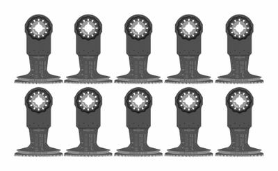 BOSCH Oscillating Tool Blade: 2 1/2 in Blade Wd, 4 in Overall Lg, Plunge Cutting - Starlock Mounted Blades