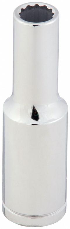 WESTWARD Socket: SAE, 1/2 in Drive Size, 7/16 in Socket Size, 12-Point, Deep, Chrome, Socket (MPN 1NUB7). Key specifications — attr1204417: WESTWARD; attr1204392: Chrome.