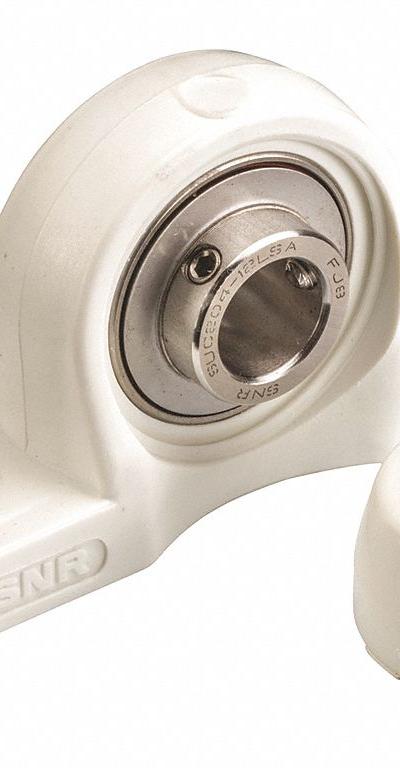 NTN Pillow Block Bearing: 1 1/4 in Bore - Food-Grade Pillow Block Ball Bearings