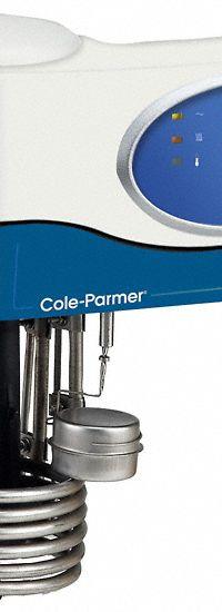 COLE-PARMER Heating Immersion Circulator: 10 lpm Flow Rate, 0126213, Heated, 9 3/8 in Overall Dp. Key specifications — attr1025188: +/-1°C; attr1025157: Digital; attr1066639: -40 °C; attr1025150: COLE-PARMER.
