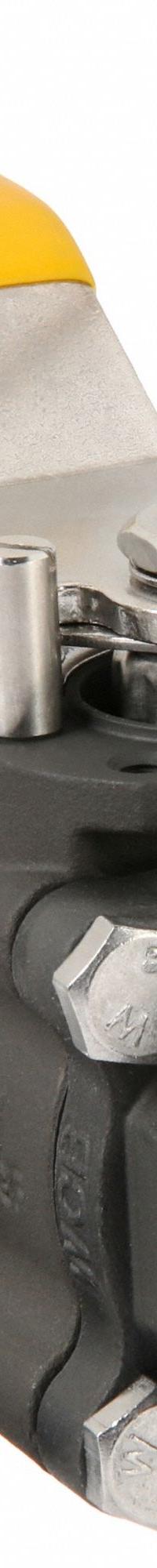 SHARPE Manual Two-Way Ball Valve: 1 in, Carbon Steel, Straight, FNPT x FNPT, Std Port Ball Port (MPN 4352100280). Key specifications — Brand: SHARPE; Seat Material: Polymer; Handle: Locking Lever.