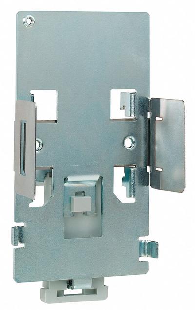 SCHNEIDER Mounting Plate: VW3A9804, DIN Rail Kit Lock/DIN Rail Kit Spring - Schneider Soft Start Accessories