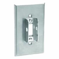 LEVITON Wall Plate: Toggle, 1 Gang, Std Size (MPN 84001-LOK). Key specifications — Brand: LEVITON; Material: Stainless Steel.