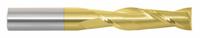 APPROVED VENDOR Square End Mill: Carbide, TiN Coated, 2 Flute, 7/16" Mill Dia, 3" LOC, 6" OAL (MPN 216-001051)
