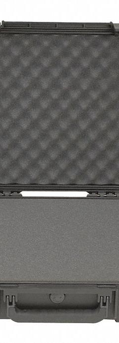 SKB Protective Case: 14 1/2 in x 42 1/2 in x 5 1/2 in, Solid, Black, 2 Wheels, 19 lb Wt (MPN 3I-4214-5B-L). Key specifications — Brand: SKB; Material: Plastic; Closure Type: Latches.