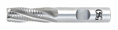OSG Roughing End Mill: Cobalt, 5 Flute, 7/8" Mill Dia, 3-1/2" LOC, 5-3/4" OAL (MPN 4701900) - General Purpose Cobalt Roughing End Mills