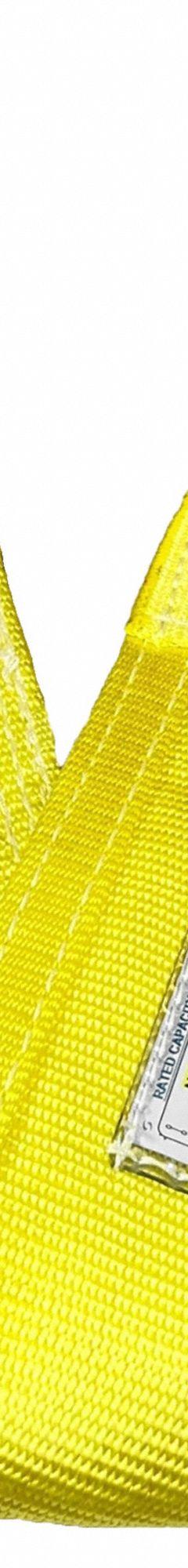 STREN-FLEX Web Sling: Type 9, Polyester, 2 Plies, 18 ft Sling Lg, 18 in Eye Lg, 1 Legs (MPN LB2-924P). Key specifications — Color: Yellow; Brand: STREN-FLEX; Sling Type: Type 9; Tag Type: Wear-Resistant Tag.
