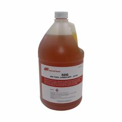 INGERSOLL RAND Air Tool Oil: Conventional Oil, 0°F Min. Op Temp., 250°F Max. Op Temp., Bottle (MPN 50G). Key specifications — attr1321222: Conventional Oil; attr1321227: 75; attr1321244: INGERSOLL RAND; attr1321245: Bottle.