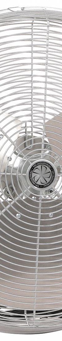 TPI INDUSTRIAL Fan Head: 24 in Blade Dia, 2 Speeds, 120V, 1/4 hp Motor, Non-Oscillating (MPN ACH 24). Key specifications — Voltage: 120V; Brand: TPI INDUSTRIAL; Number of Speeds: 2; Phase: Single.